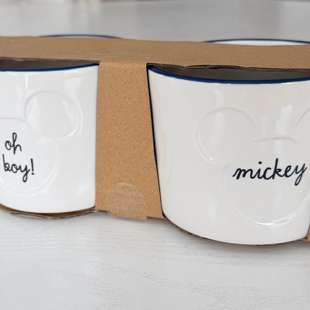 Disney Minnie & Mickey Mouse Double Sided Ramekin 8 oz each Set of 4 - Picture 9 of 13